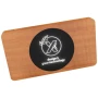Wooden power bank | Wireless | With light-up logo