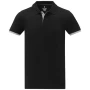 Polo shirt | 100% cotton 200 g/m2 | For men | Short sleeve | Satin neckband | Flat knit collar and rib cuffs