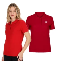 Polo en plusieurs couleurs | Coton | 180g/m2 | Pour femmes | Avec deux boutons de la même couleur