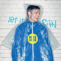 Bedruckbarer Poncho | PE | Mit Kapuze | Bis zu 3-farbiger Druck