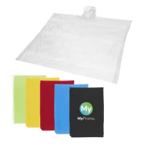 Regenponcho | 100% recyceltes Pastik | 90 x 120 cm | Mit Aufbewahrungsbeutel