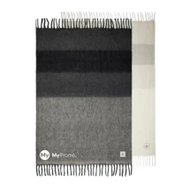 Deken | Wol & acryl | 130 x 170 cm | Met geborstelde textuur