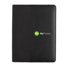 Portfolio A5 | Polyester recyclé & PU | Carnet | Emplacements pour cartes & boucle pour stylo