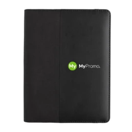 A4 Portfolio | Recycled polyester & PU | 20 lined pages notebook | Card slots & pen loop