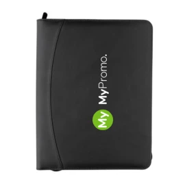 A4 portfolio | rPU | 20 pages notepad | Card slots, pen loop, phone holder & pocket | Premium