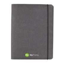 A4 Portfolio | Recycled leather | 20 lined sheets notepad | Pockets & card slots