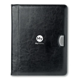 A4 Portfolio | PU | 20 page notebook | Metal logo plate
