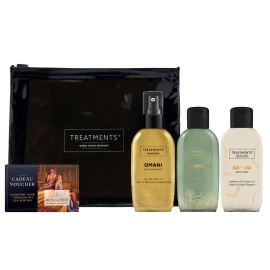 Travel skincare set | 50 ml | 3 products | Wellness voucher