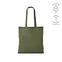 Bolsa tote | 70% algodón reciclado y 30% poliéster reciclado 140 g/m² | 38x40 cm | Asas de 65 cm