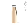 Bouteille thermos | Acier inoxydable recyclé | 400 ml | Poignée de transport | 14 h chaud & 48 h froid