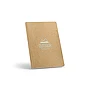 Cuaderno A5 | Cáscara de coco y fibra de algodón | Papel reciclado 80 g/m² | 196 páginas punteadas | Tapa blanda