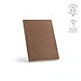 Doyle A5 Notebook Coffee Waste cover. 80gsm recycled 196 pages - Light