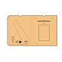 Cuaderno A5 | Cubierta de hierba limón y papel reciclado 80 g/m² | 196 páginas punteadas | Tapa blanda