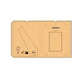 A5 notebook | Corn husk and recycled paper 80 g/m² | 196 dotted pages | Soft cover