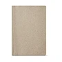 Cuaderno A5 | Cubierta de lino y papel reciclado 80 g/m² | 196 páginas punteadas | Tapa blanda