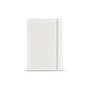 Quaderno A5 | Cartoni del latte riciclati e carta riciclata 70 g/m² | 160 pagine puntinate | Copertina rigida | Chiusura elastica