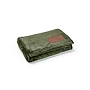 Coperta | Poliestere riciclato 240 g/m² | 120x160 cm | Patch personalizzabile | Sacchetto in cotone riciclato