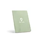 Cuaderno A5 | Cubierta de hierba limón y papel reciclado 80 g/m² | 196 páginas punteadas | Tapa blanda