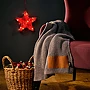 Couverture | PET recyclé 85% et laine 15% 270 g/m² | 120x160 cm | Patch personnalisable | Sac en coton recyclé