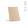Cuaderno A5 | Cubierta de plátano y papel reciclado 80 g/m² | 196 páginas punteadas | Tapa blanda