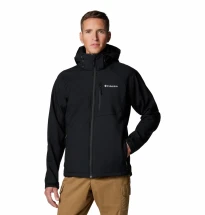 Columbia softshell jacket | Polyester | Men's | Removable hood | Water-resistant finish