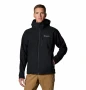 Chaqueta softshell Columbia | Poliéster | Hombre | Capucha desmontable | Acabado repelente al agua