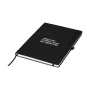 A4 notebook | PVC coated | 96 chequered pages | Elastic band | 70 g/m² paper | Back pocket