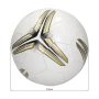 Match football I White gold black size 5