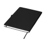 A4 notebook | PVC coated | 96 chequered pages | Elastic band | 70 g/m² paper | Back pocket