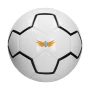Derby football I White black size 5