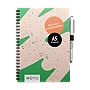 A5 Notizbuch | Steinpapier | 40 Seiten | Abwischbar | Nachhaltig | Vollständig personalisierbar