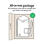 A5 Notizbuch | Steinpapier | 40 Seiten | Abwischbar | Nachhaltig | Vollständig personalisierbar