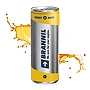Boisson énergisante sans sucre | Canette en aluminium | 250 ml | Caféine et taurine | Impression en couleur