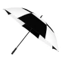 Impliva golf umbrella | Fiberglass frame and polyester pongee | Ø 130 cm | Windproof
