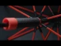 Impliva aerodynamischer Sturmschirm | Fiberglasrahmen & Polyester Pongee | Ø92cm | Manuell | Zweifarbig