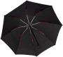 Parapluie Impliva | Polyester pongé | Ø100 cm | Ouverture et fermeture automatiques | Pliable & résistant au vent
