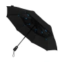 Impliva folding umbrella | Fiberglass frame & rPET | Ø100cm | Automatic | Windproof