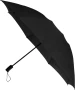 Parapluie Impliva | Polyester pongé | Ø100 cm | Ouverture et fermeture automatiques | Pliable & résistant au vent