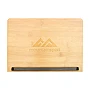 Support pour ordinateur portable | Bambou FSC | 6 angles réglables | 34 x 24 x 4,5 cm | Durable