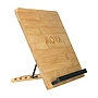 Support pour ordinateur portable | Bambou FSC | 6 angles réglables | 34 x 24 x 4,5 cm | Durable
