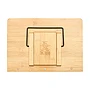 Support pour ordinateur portable | Bambou FSC | 6 angles réglables | 34 x 24 x 4,5 cm | Durable