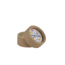 Lip balm eco Lip balm | Vegan | Compostable round carton box | Eco friendly