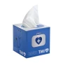 Square tissue box | 50 tissues | Print on all sides | 3-ply tissues