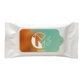 Lingettes humides | Emballage refermable | 15 lingettes | Rafraîchissantes