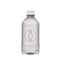 Water bottle | rPET | 330 ml spring water | Screw cap | Made in the UK