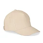 5-Panel-Cap | Baumwolle 260 g/m² | Gebürstete Oberfläche | Belüftungsösen | Metallschnalle
