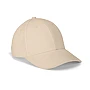 6-Panel-Cap | Baumwolle 260 g/m² | Gebürstete Oberfläche | Belüftungsösen | Metallschnalle