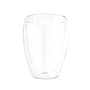 Coffee glass set | Borosilicate glass | 2 x 350 ml | Double-walled | Gift box