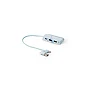 Hub USB avec support pour smartphone | PET recyclé | USB-C 60 W | Connecte jusqu’à 3 appareils