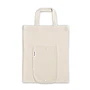 Foldable tote bag | Cotton 50%, recycled cotton 30%, recycled PET 20% 140 g/m² | 38x47 cm | 38 cm handles | Sustainable